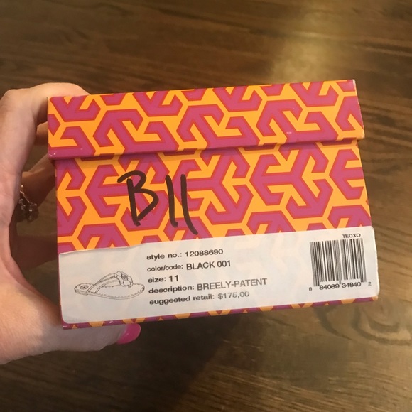 Tory Burch sandals black size 11 - Picture 2 of 7